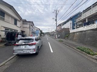 北西側前面道路