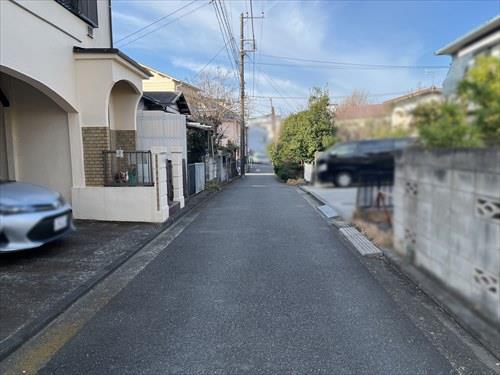 前面道路撮影 前面道路撮影