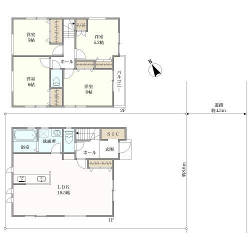 区画図、間取り図