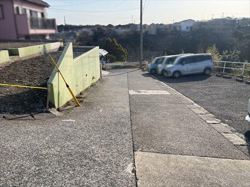 南側前面道路撮影