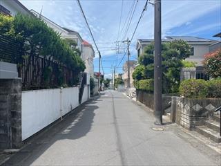 前面道路(2026年5月撮影)