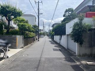 前面道路(2026年5月撮影)
