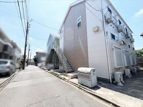 前面道路含む外観 前面道路含む外観
