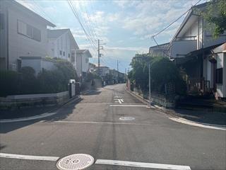 南西側前面道路(2026年7月撮影)