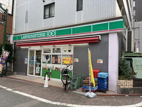 ローソンストア100まで200ｍ