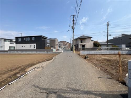 2026年3月撮影 北側前面道路 2026年3月撮影 北側前面道路