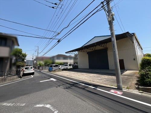 前面道路を含む現地写真 前面道路を含む現地写真