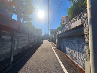 南側前面道路