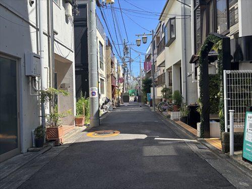 前面道路：2026年8月撮影