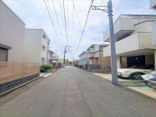 対象不動産前面道路（2026年4月撮影）