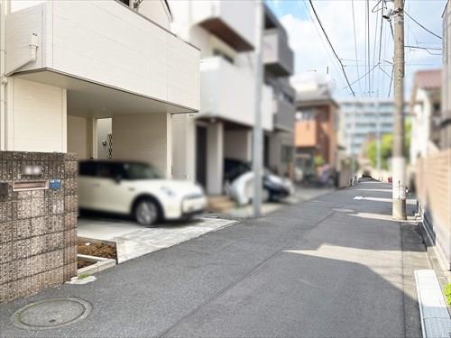 対象不動産前面道路（2026年4月撮影）