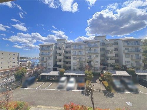 南側バルコニーからの眺望