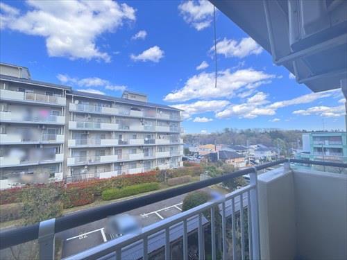 北側バルコニーからの眺望