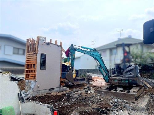 現地工事中（2026年7月撮影）