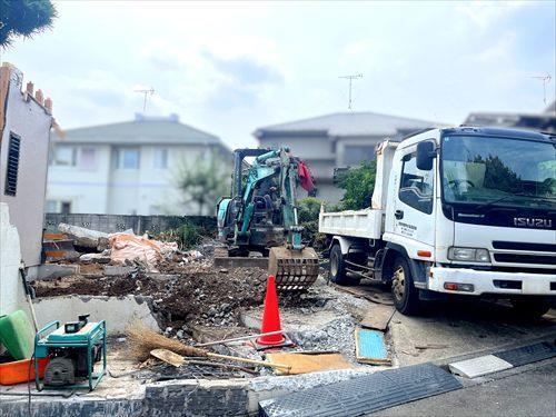 現地工事中（2026年7月撮影）