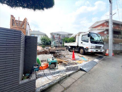 現地工事中（2026年7月撮影）