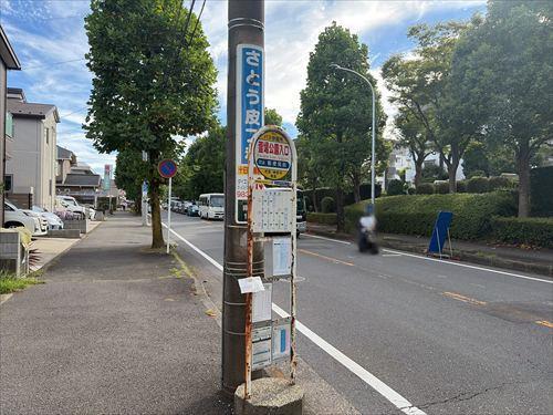 萱場公園入口まで112m