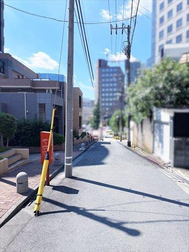 現地前面道路