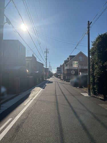 前面道路2.（2024年10月撮影）