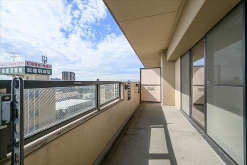 南西側バルコニー