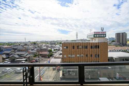 南西側バルコニーからの眺望