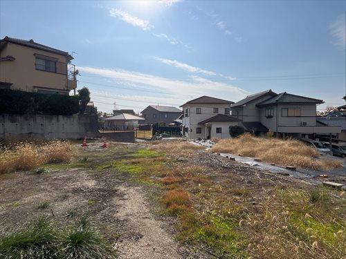 北西側敷地 (2025年11月撮影)