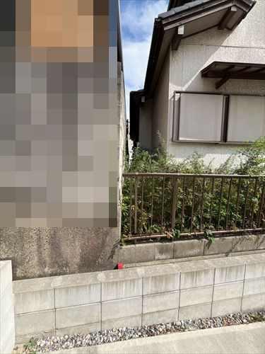 物件北側から撮影［2025年8月撮影］