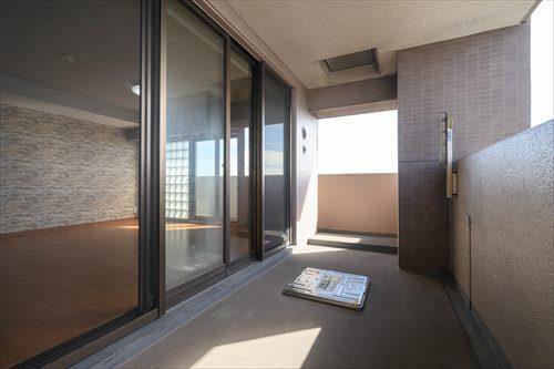 南側バルコニー