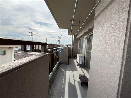 南側バルコニー