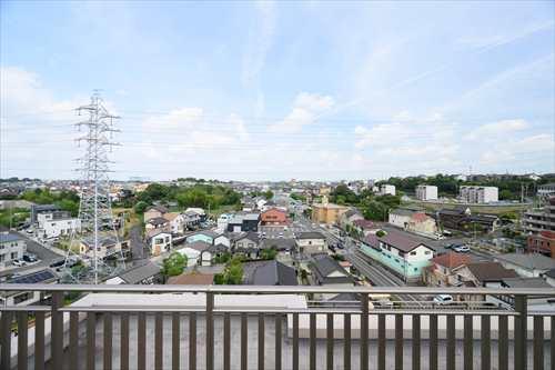 東側ルーフバルコニーの眺望