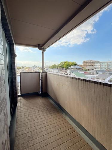 北西側バルコニー