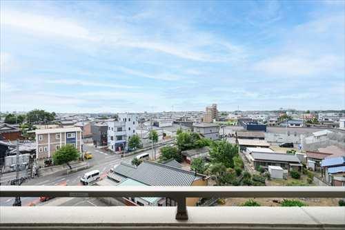 南側バルコニーからの眺望