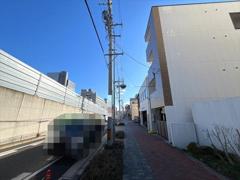 前面道路(2026年1月撮影)