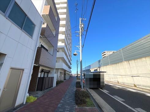 前面道路(2026年1月撮影)