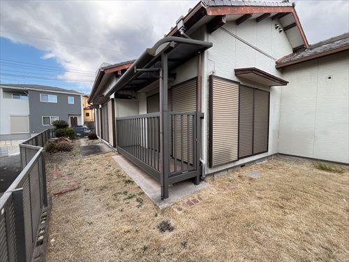 南西側バルコニー