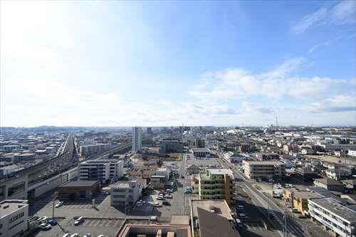 南側バルコニーからの眺望