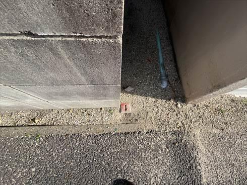 前面境界杭②（2026年3月撮影）