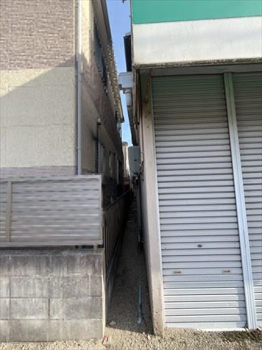 隣地境界②（2026年3月撮影）