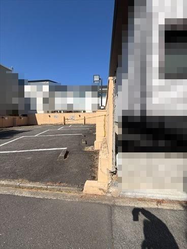 隣地境界①（2026年2月撮影）