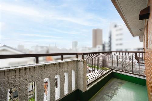 北側バルコニーからの眺望