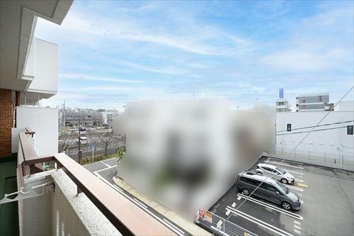 南側バルコニーからの眺望