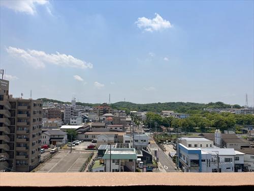 南側バルコニーからの眺望