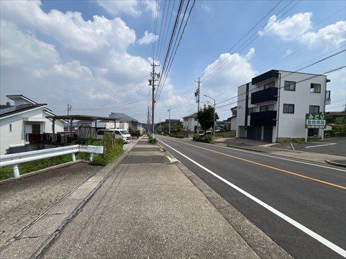 前面道路写真(2026年7月撮影)