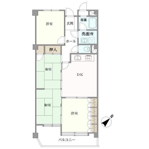 間取り：4DK