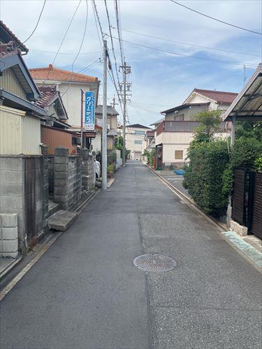 前面道路（2026.6南側方向から撮影）