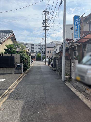 前面道路（2026.6北側方向から撮影）