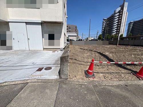 現地写真[北西側境界付近]