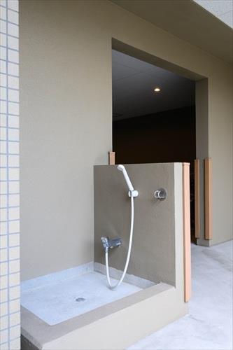 ペット用足洗い場