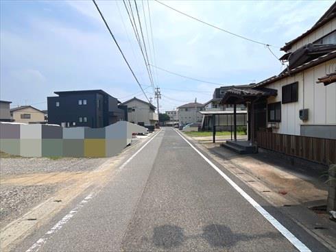前面道路(2026年7月撮影) 前面道路(2026年7月撮影)