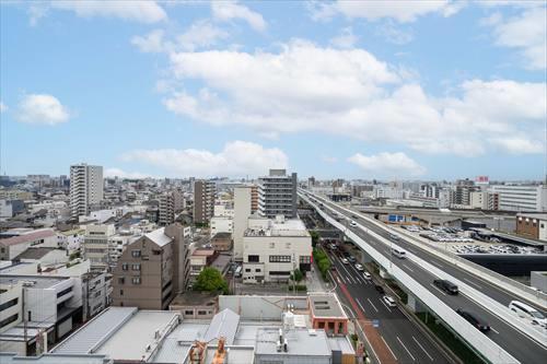 南側バルコニーからの眺望